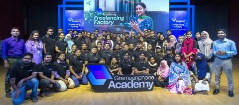 ‘ফ্রিল্যান্সিং ফ্যাক্টরি’ চালু করলো গ্রামীণফোন একাডেমি