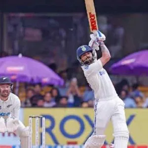 টেস্ট ইতিহাসে প্রথম দল হিসেবে ভারতের ছক্কার ‘সেঞ্চুরি’