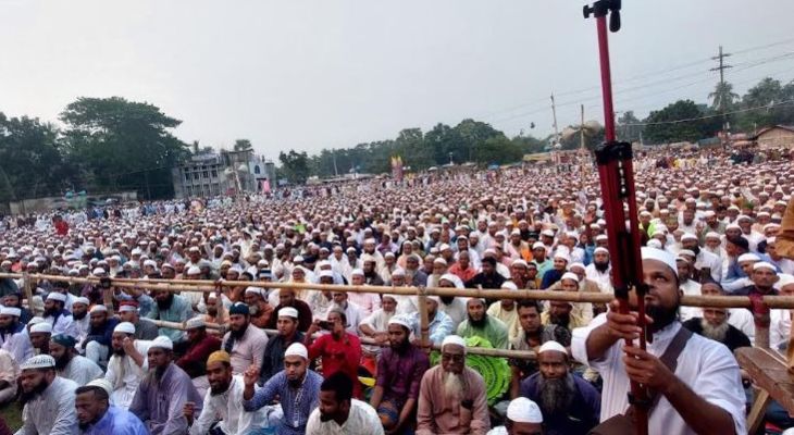 রাষ্ট্রপতিকে সম্মান থাকতে বিদায় নিতে বললেন চরমোনাই পীর