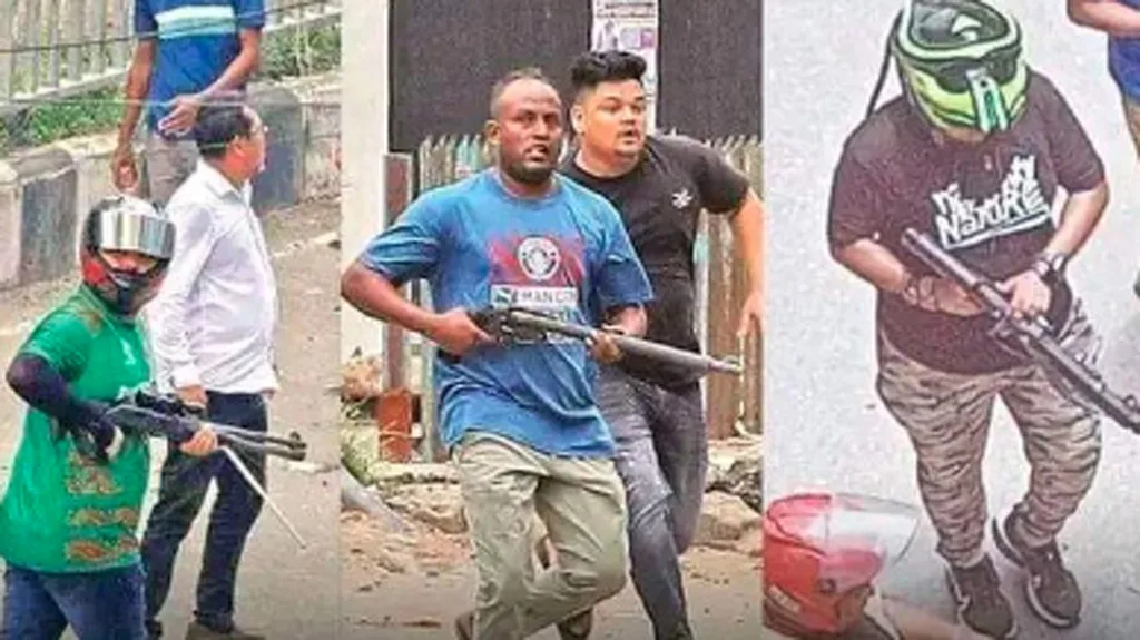 বৈষম্যবিরোধী ছাত্র আন্দোলন দমনে অস্ত্রধারী আ.লীগ কর্মীদের পরিচয় মুছে ফেলার অপচেষ্টা