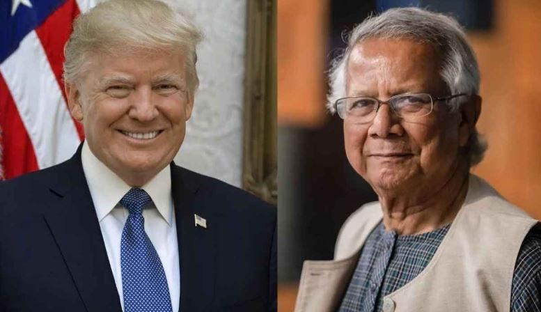 ডোনাল্ড ট্রাম্পকে প্রধান উপদেষ্টা ড. ইউনূসের শুভেচ্ছা