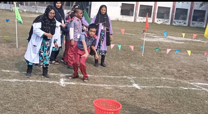 এনডিডি সেন্টারের শিক্ষার্থীদের বার্ষিক ক্রীড়া প্রতিযোগিতা