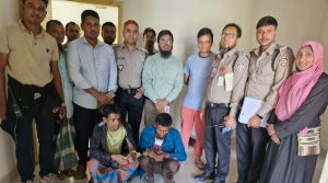 মদক দ্রব্য নিয়ন্ত্রন অধিদপ্তরের অভিযানে নগদ টাকা ও ৪ হাজার ইয়াবাসহ গ্রেফতার ২