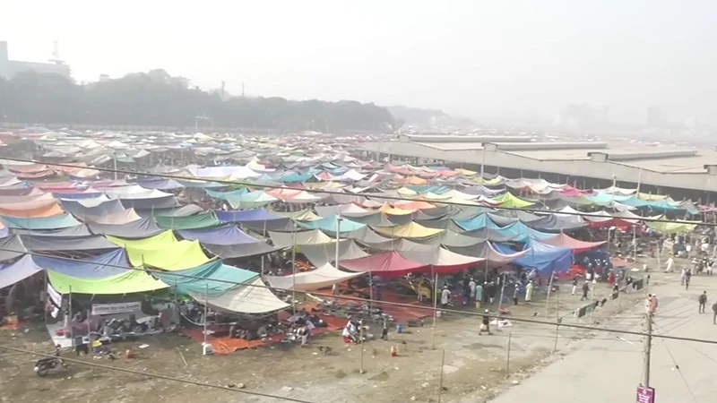 আখেরি মোনাজাতে আজ শেষ হচ্ছে বিশ্ব ইজতেমার দ্বিতীয় ধাপ